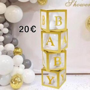 Cube BABY dorée=