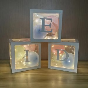 Cube eid argentée
